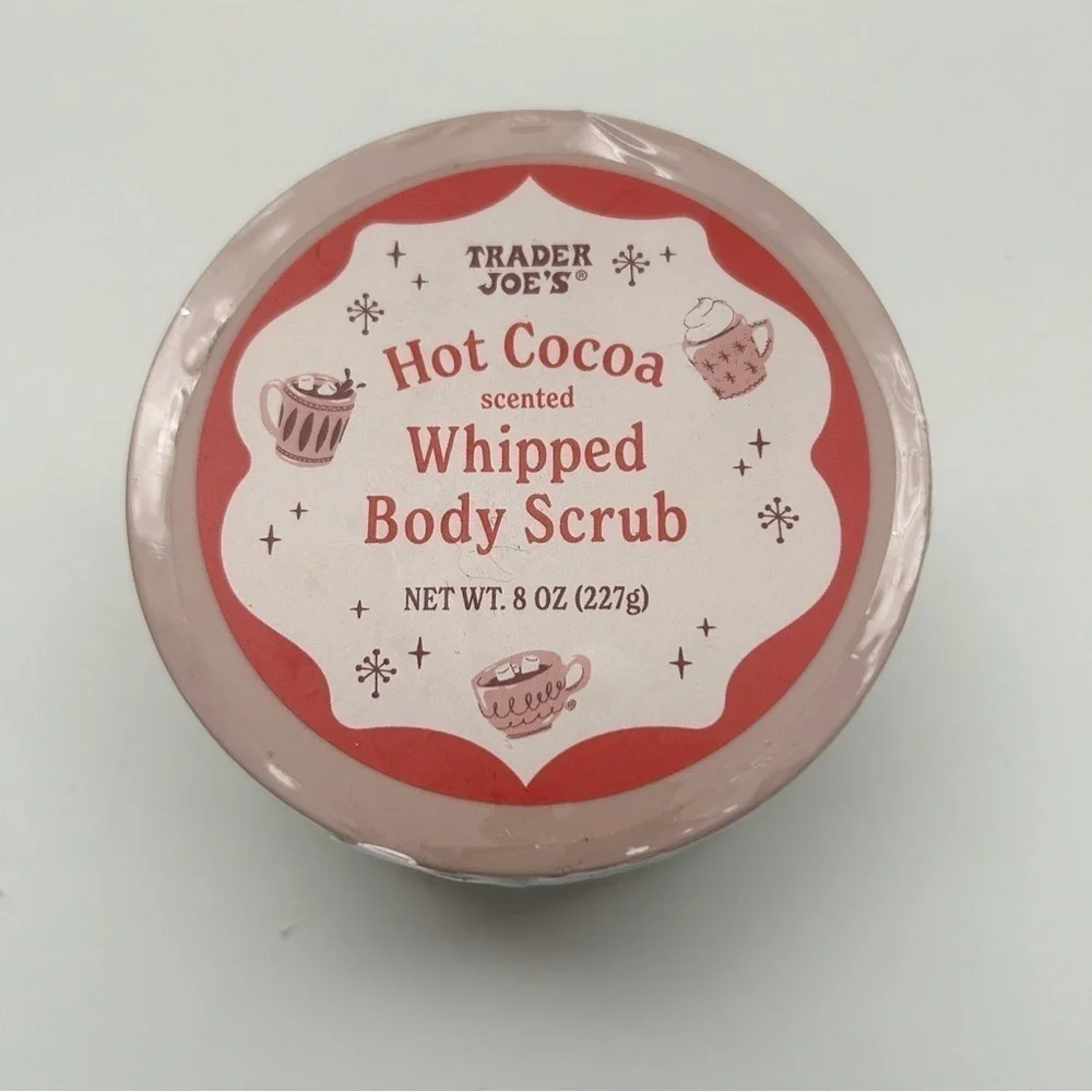 Trader Joe’s Hot Cocoa Scented Whipped Body Scrub Limited Edition